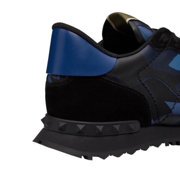 Valentino Garavani Sneaker Camouflage Navy