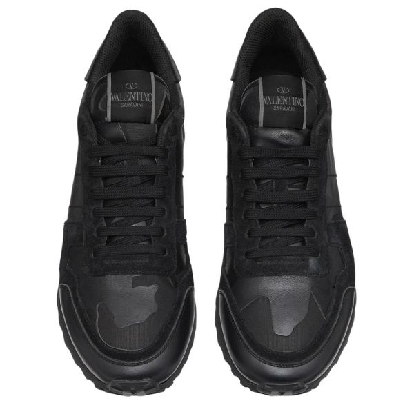Valentino Garavani Sneaker Camouflage Zwart