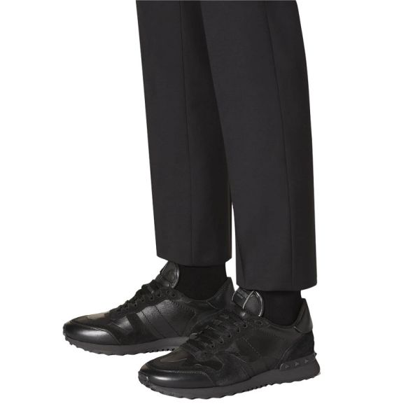 Valentino Garavani Sneaker Camouflage Zwart