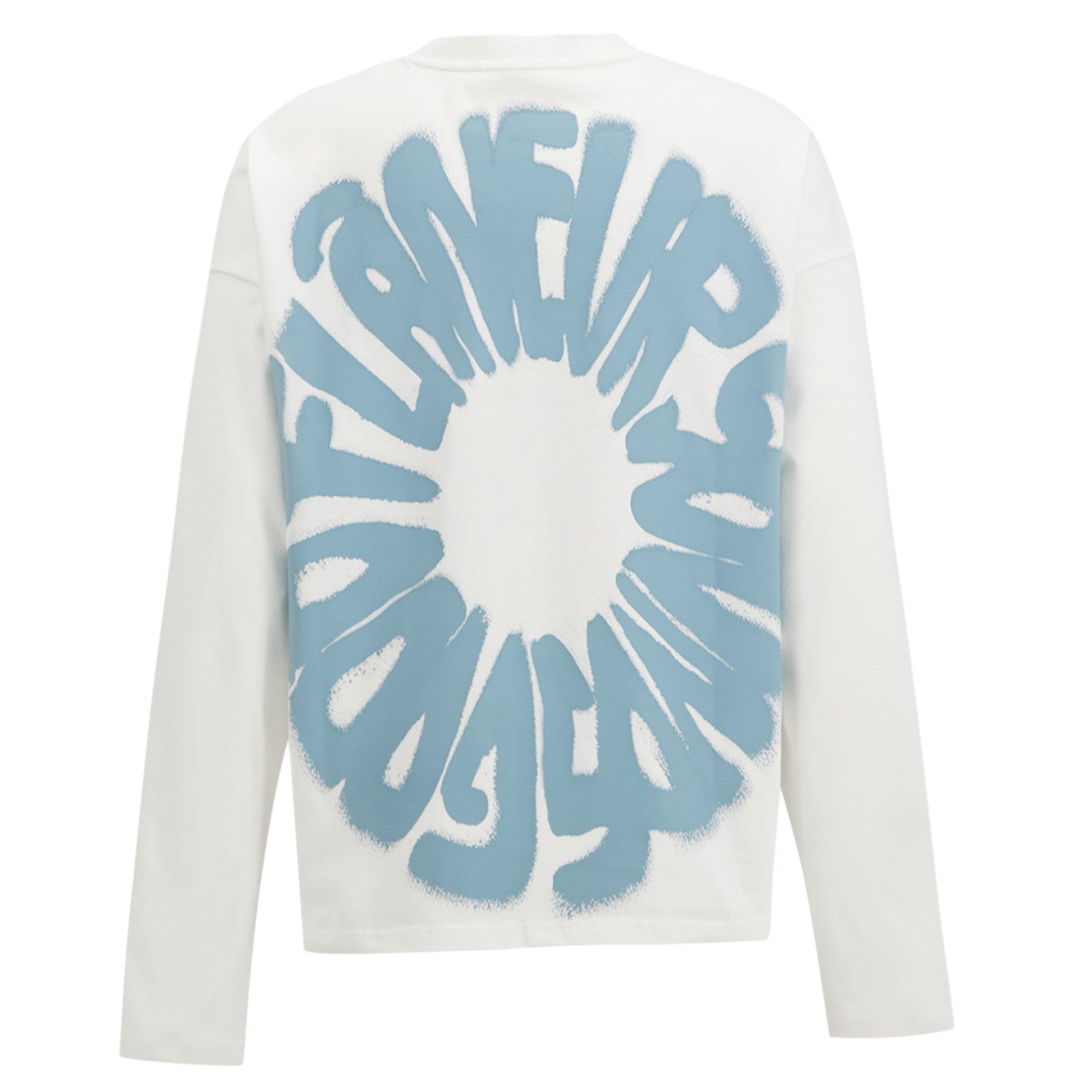 Flâneur Sounds Good Longsleeve T-shirt Wit
