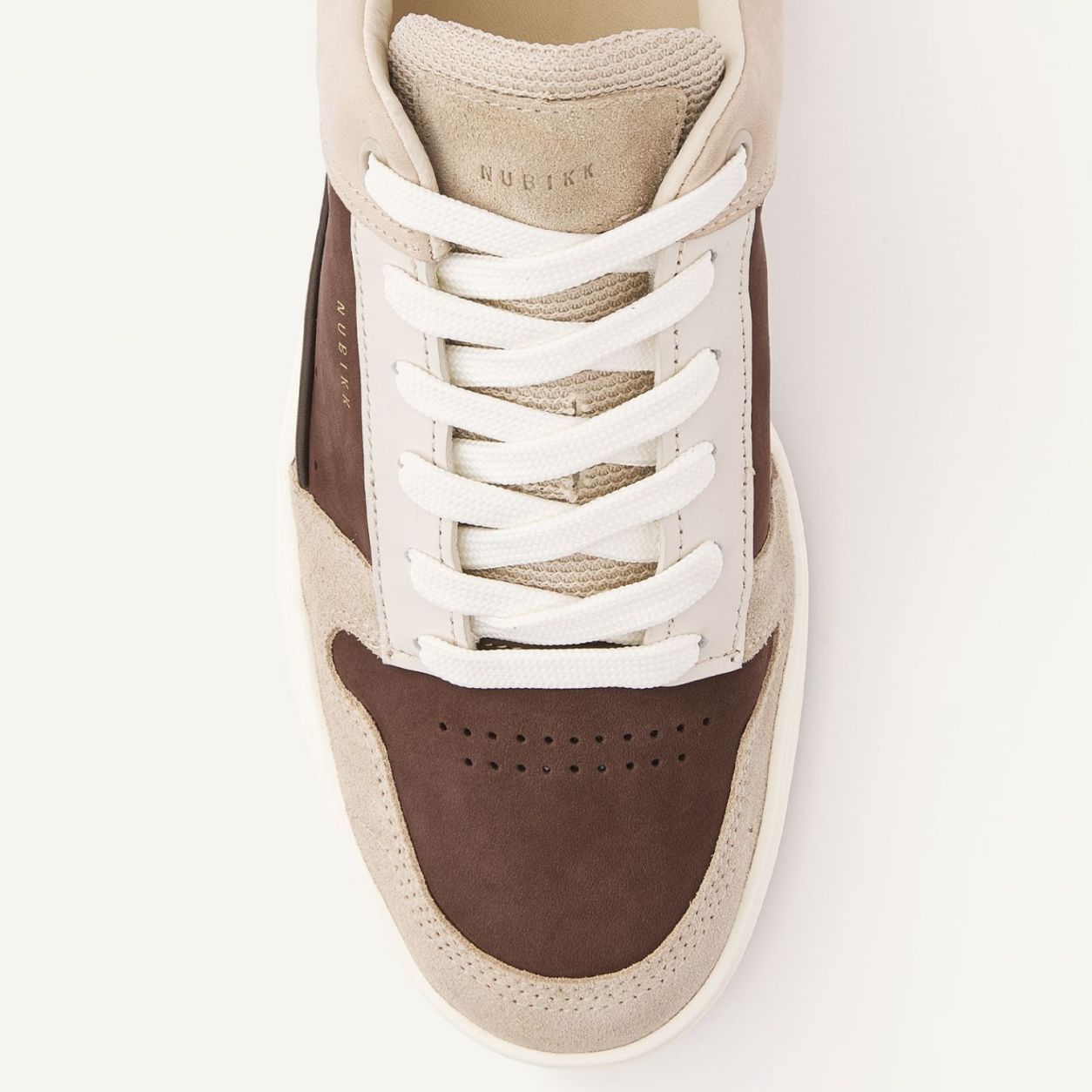 Nubikk Basket Courtside Sneaker Bruin/Beige