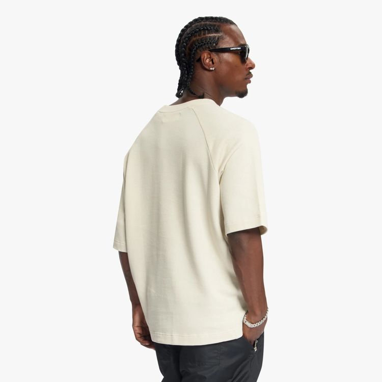Croyez Waffle Raglan T-shirt Beige