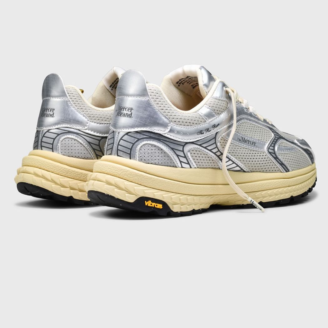 The Mercer Brand The Re-Run Vibram Sneaker Zilver