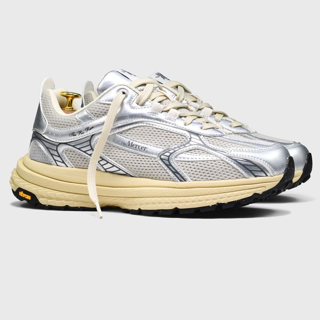 The Mercer Brand The Re-Run Vibram Sneaker Zilver