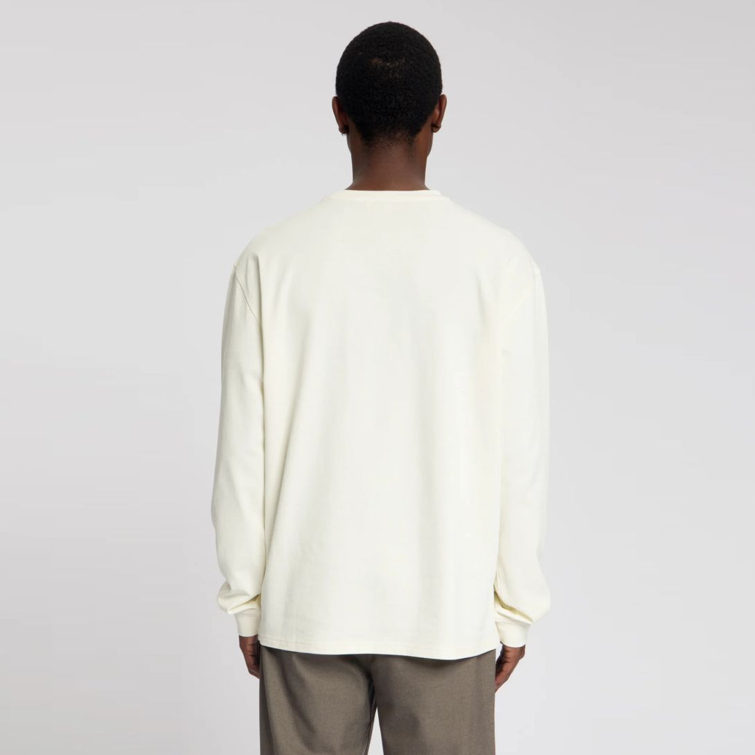Law of the Sea Mazu Artwork Longsleeve T-shirt Off White