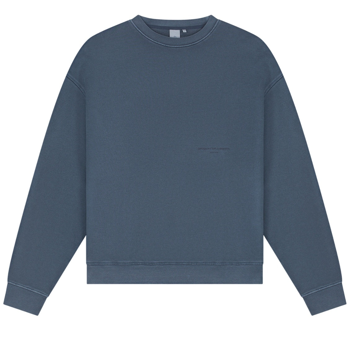 Law of the Sea Torria Garment Dyed Sweater Donker Blauw