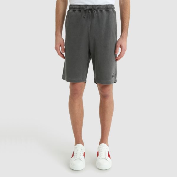 Woolrich American Fleece Korte Broek Zwart