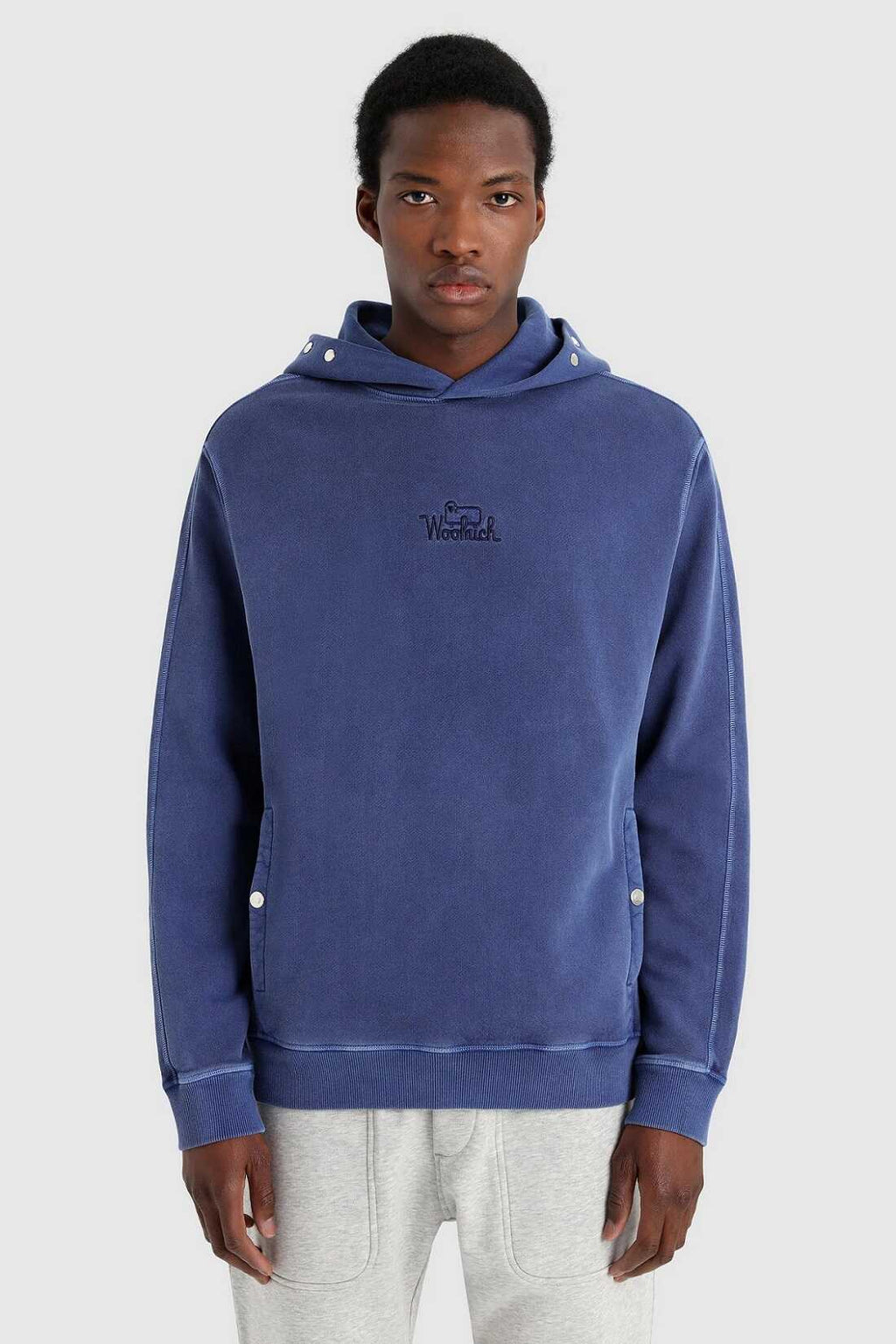 Woolrich American Hoodie Navy