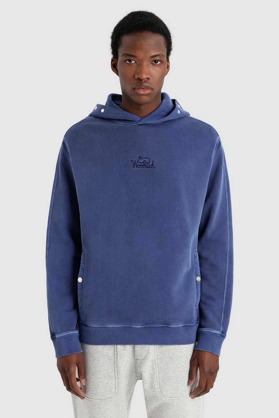 Woolrich American Hoodie Navy