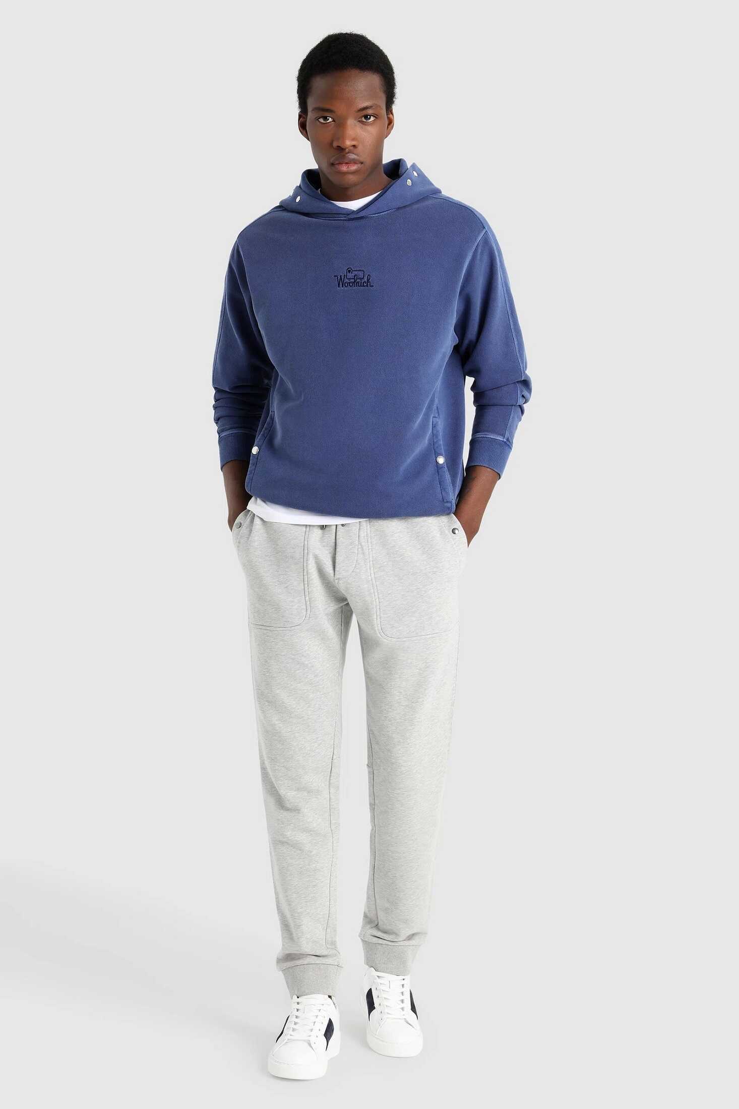 Woolrich American Hoodie Navy