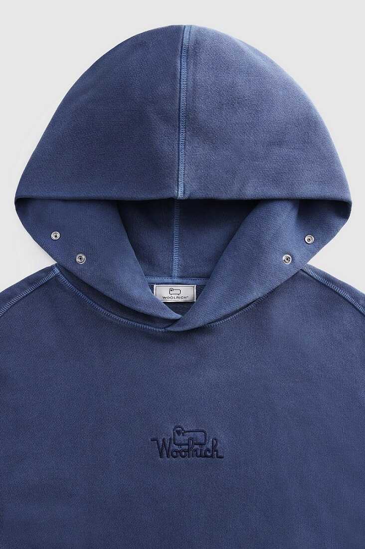 Woolrich American Hoodie Navy