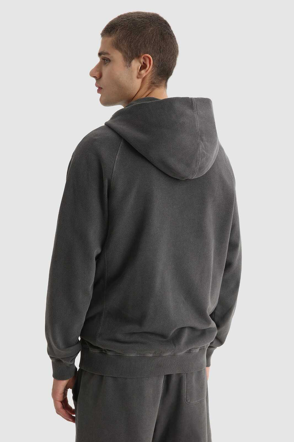 Woolrich American Hoodie Zwart
