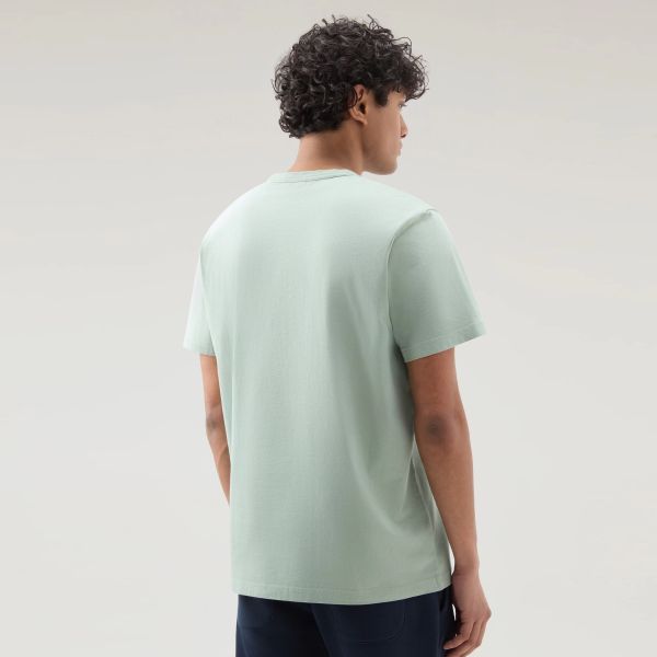 Woolrich Animated Sheep T-shirt Groen