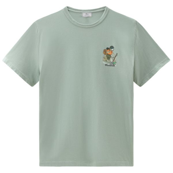 Woolrich Animated Sheep T-shirt Groen