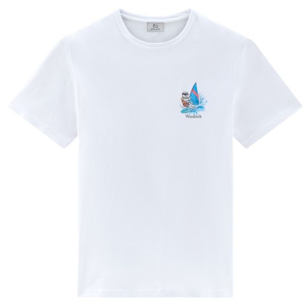 Woolrich Animated Sheep T-shirt Wit