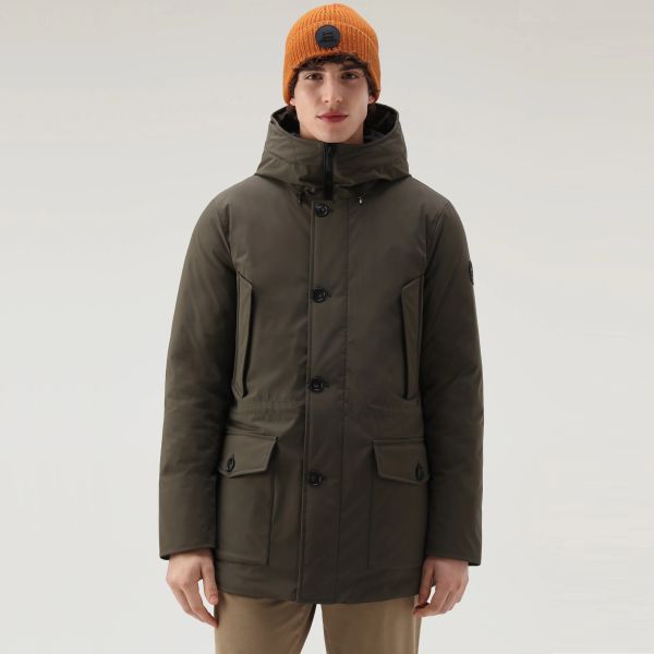 Woolrich Artic Stretch Parka Donker Groen