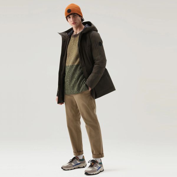 Woolrich Artic Stretch Parka Donker Groen