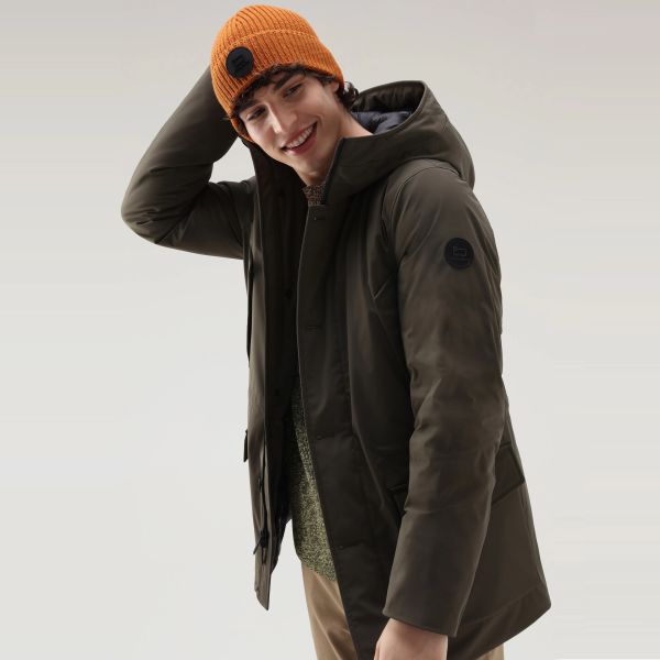 Woolrich Artic Stretch Parka Donker Groen