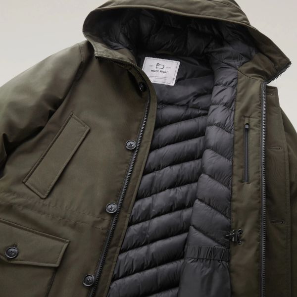 Woolrich Artic Stretch Parka Donker Groen