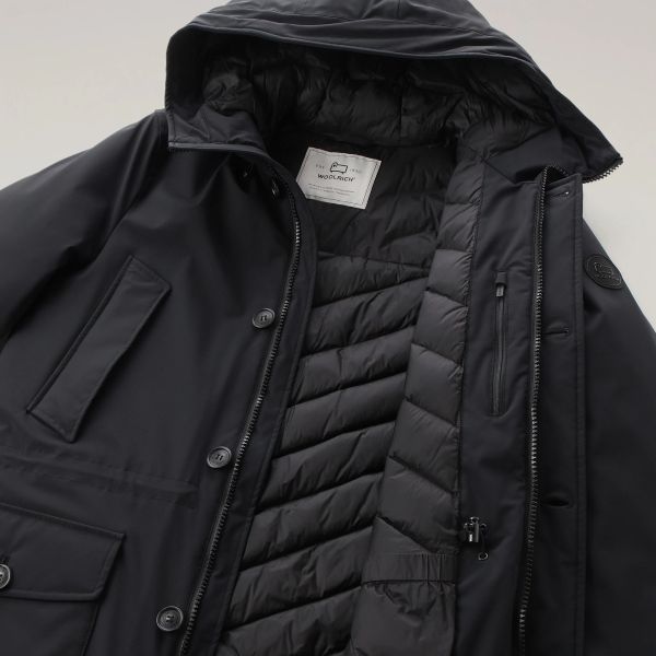 Woolrich Artic Stretch Parka Zwart