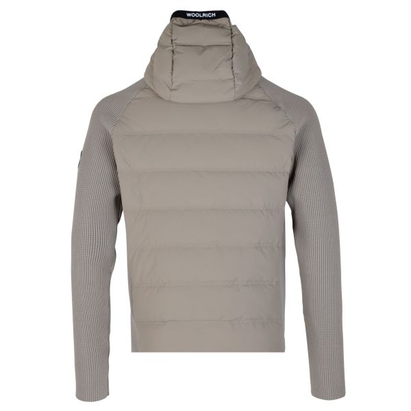 Woolrich Bering Hooded Hybrid Jack Beige
