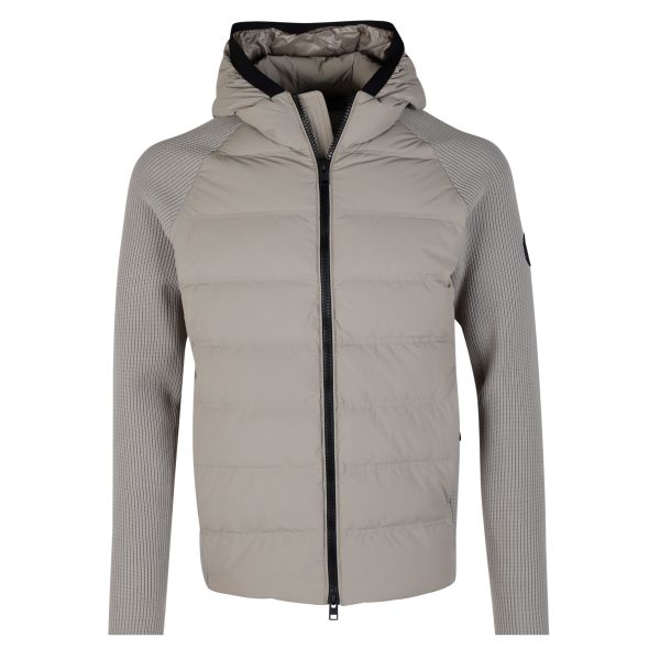 Woolrich Bering Hooded Hybrid Jack Beige