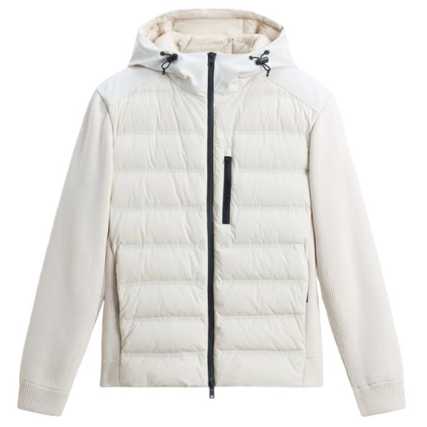 Woolrich Bering Hybrid Jas Beige