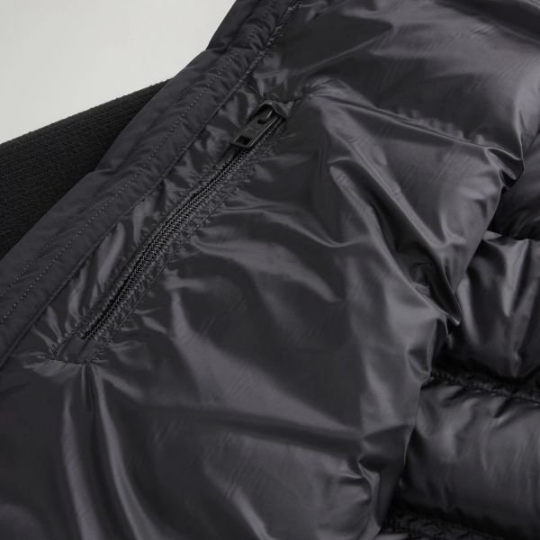 Woolrich Bering Hybrid Jas Zwart
