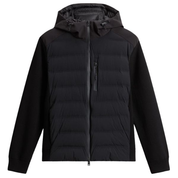 Woolrich Bering Hybrid Jas Zwart