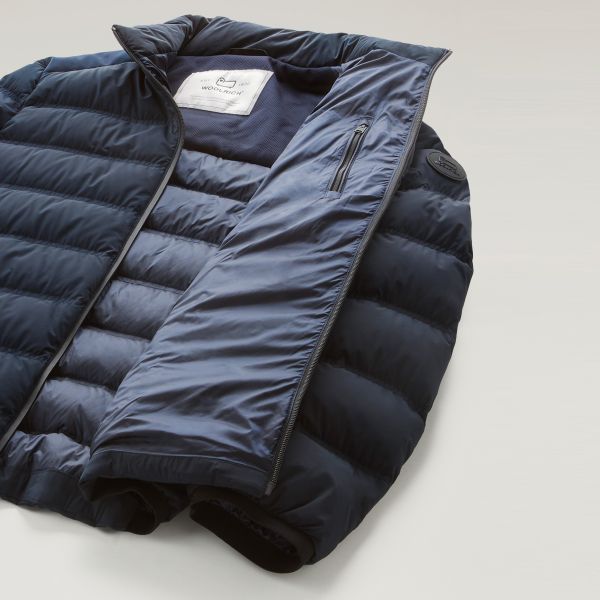 Woolrich Bering Stretch Jas Navy