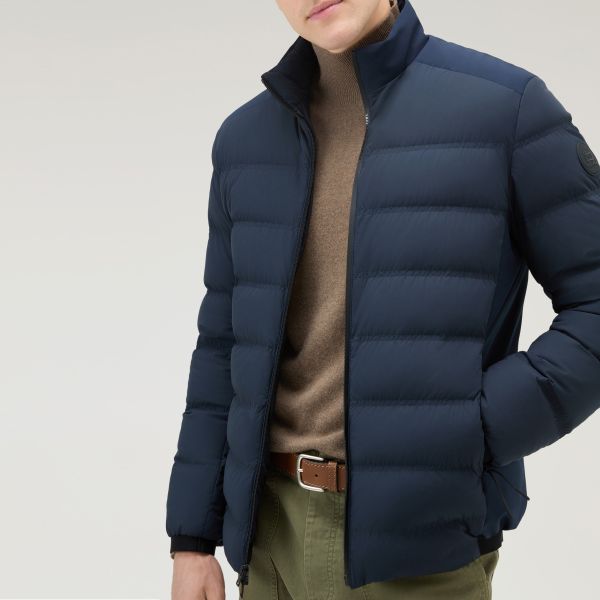 Woolrich Bering Stretch Jas Navy