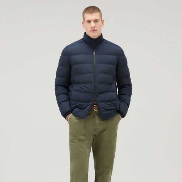 Woolrich Bering Stretch Jas Navy