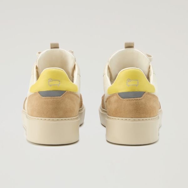 Woolrich Classic Basket Sneaker Beige