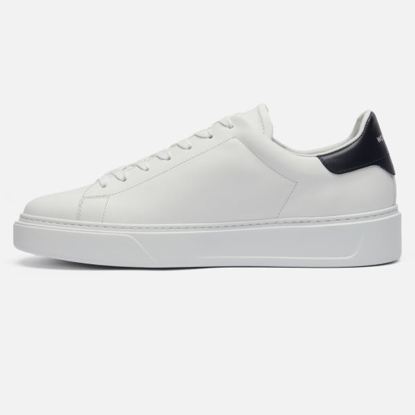 Woolrich Classic Court Sneaker Wit/Navy
