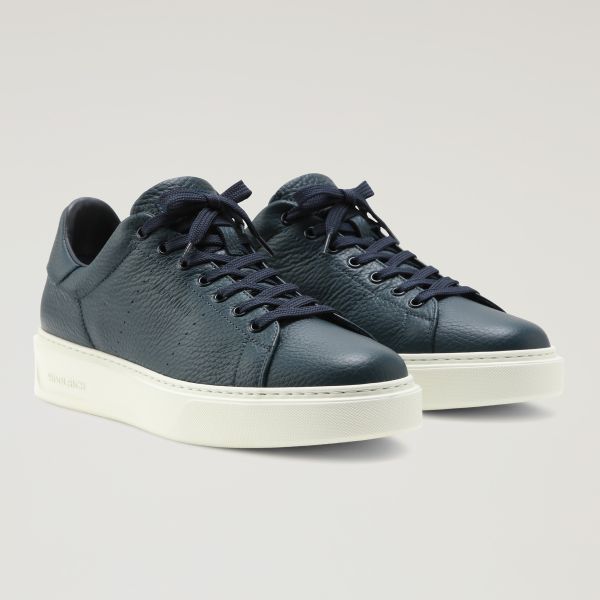 Woolrich Classic Court Sneaker Navy