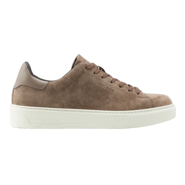 Woolrich Classic Court Suede Sneaker Taupe