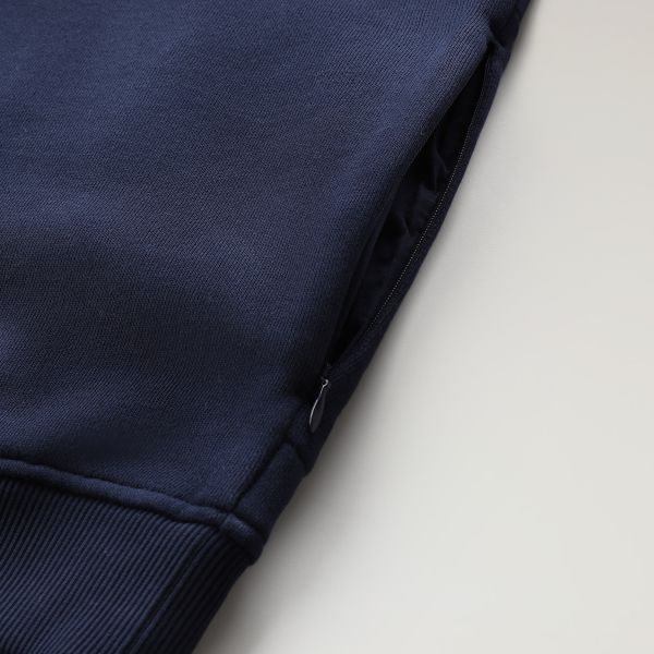 Woolrich Classic Fleece Sweater Donker Blauw
