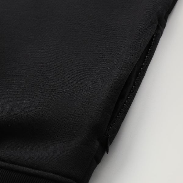 Woolrich Classic Fleece Sweater Zwart