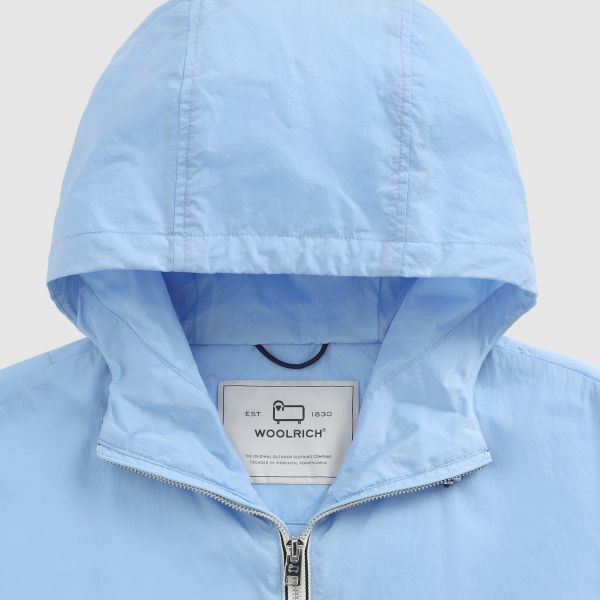 Woolrich Crinkle Jack Licht Blauw