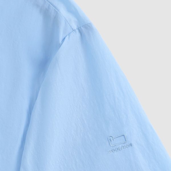 Woolrich Crinkle Jack Licht Blauw