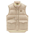 woolrich eco aleutian bodywarmer beige