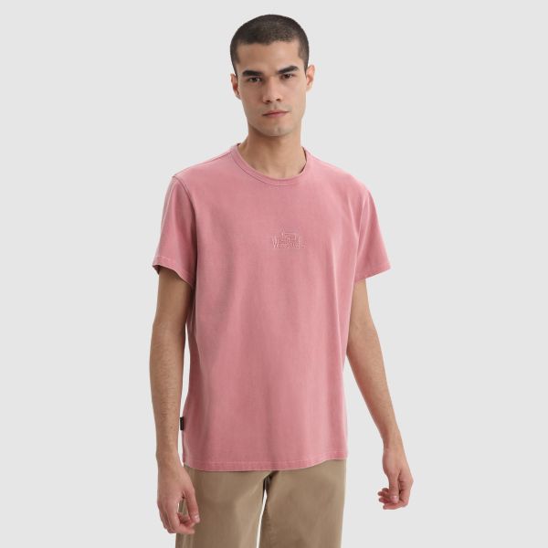 Woolrich Faded T-shirt Peach