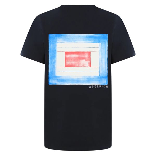 Woolrich Flag T-shirt Navy