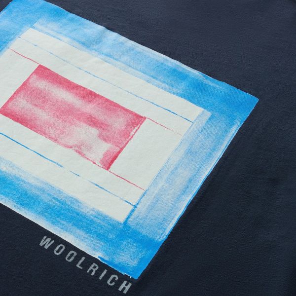 Woolrich Flag T-shirt Navy
