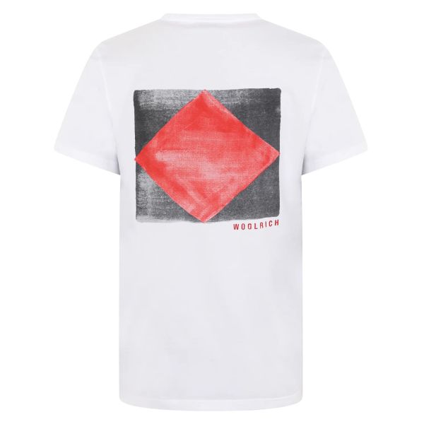 Woolrich Flag T-shirt Wit