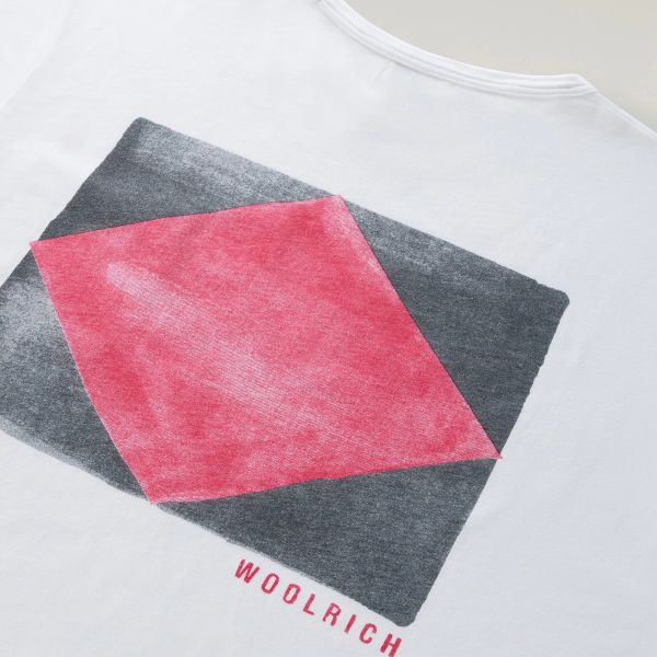 Woolrich Flag T-shirt Wit