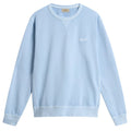 Woolrich Garment Dyed Sweater Licht Blauw