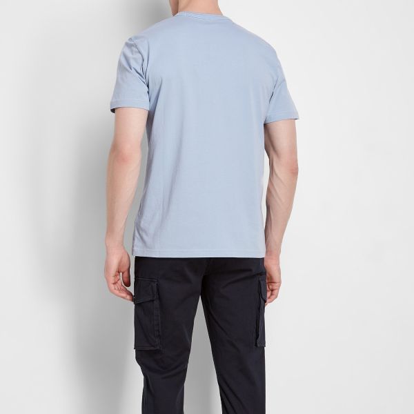 Woolrich Intarsia T-shirt Blauw