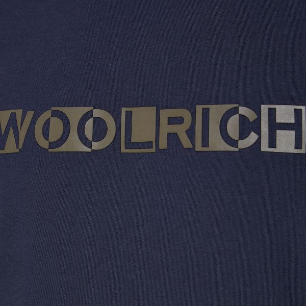 Woolrich Intarsia T-shirt Navy