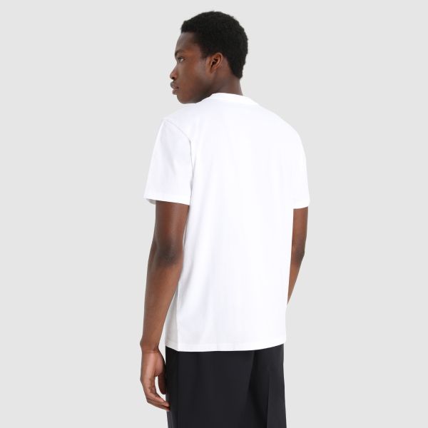 Woolrich Intarsia T-shirt Wit